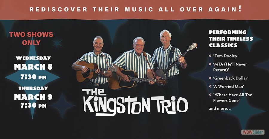 El Portal Theatre l The Kingston Trio
