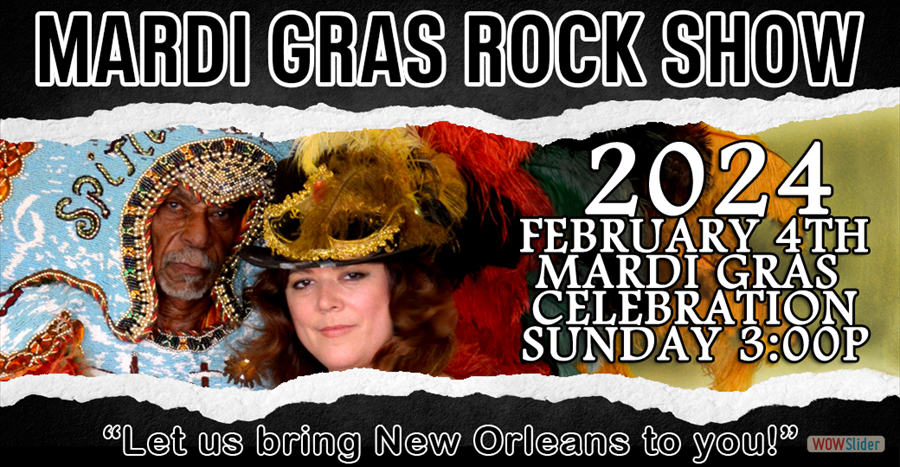 El Portal Theatre . Big Mardi Gras Rock Show of New Orleans!