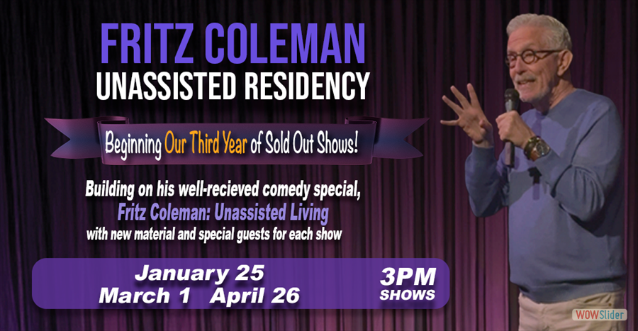 El Portal Theatre l Fritz Coleman Unassisted Residency