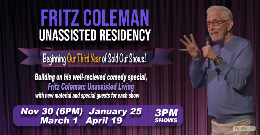 FEl Portal Theatre l Fritz Coleman Unassisted Residency