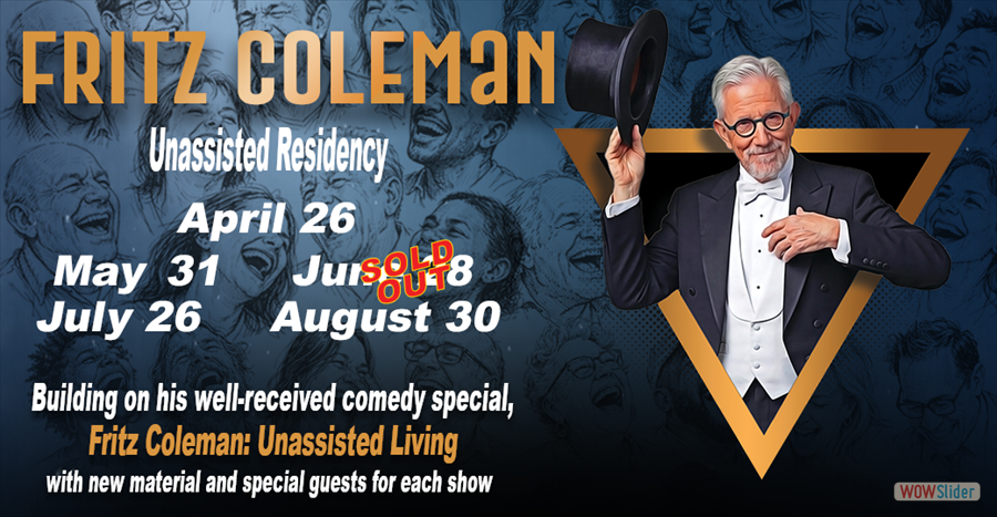 El Portal Theatre l Fritz Coleman Unassisted Residency