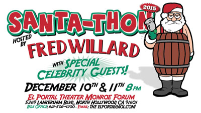 El Portal Theatre Santa-Thon 2015